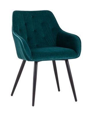 Стул Чендлер, велюровый зеленого цвета