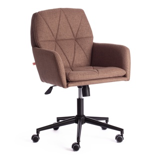 Кресло офисное GARDA, рогожка коричневая фостер 4