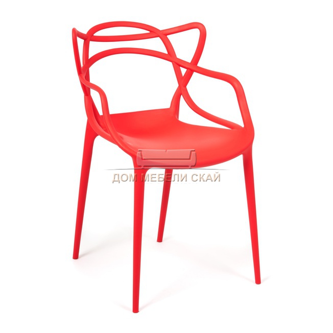 Стул Secret De Maison Cat Chair (mod. 028), пластиковый красного цвета 033