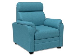 Кресло Омега, голубая рогожка
