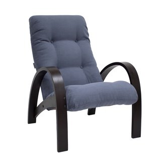 Кресло для отдыха Модель S7, венге/verona denim blue