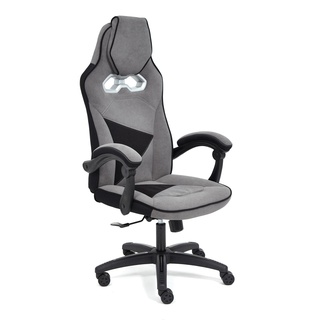 Кресло офисное ARENA, флок/серый/черный