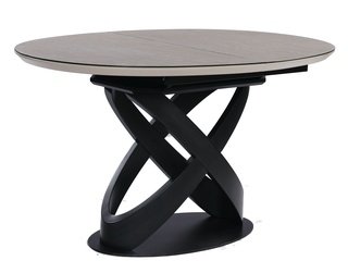 Стол обеденный раскладной ORBITA, светлосерый