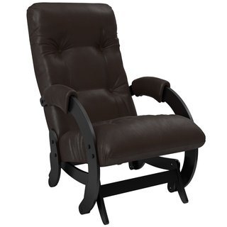 Кресло-глайдер Модель 68, венге/dundi 108