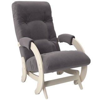 Кресло-глайдер Модель 68, дуб шампань/verona antrazite grey