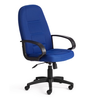 Кресло офисное СН747, сетка синяя  TW-10