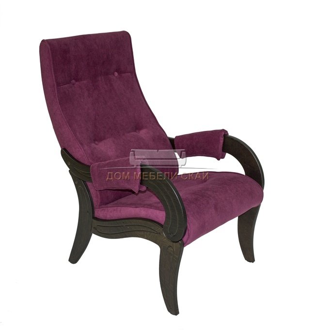 Кресло для отдыха Модель 701, орех антик/verona cyklam