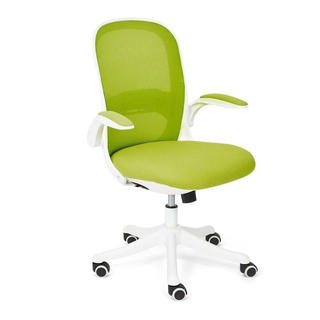 Офисное кресло Happy white, зеленое