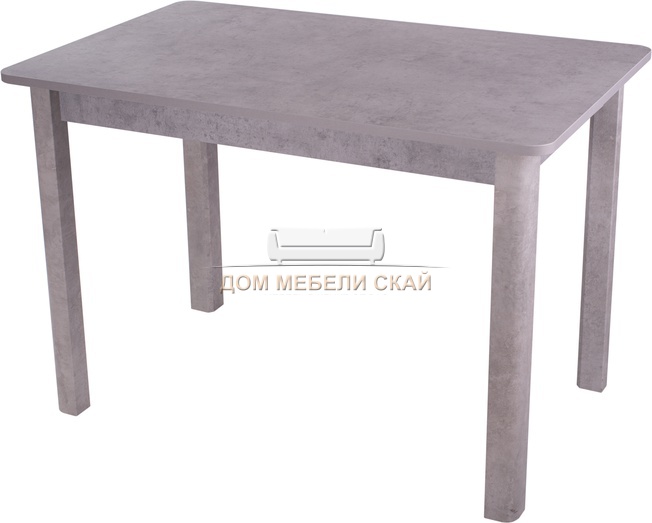Стол обеденный Альфа ПР, СБ 04 СБ/серый бетон