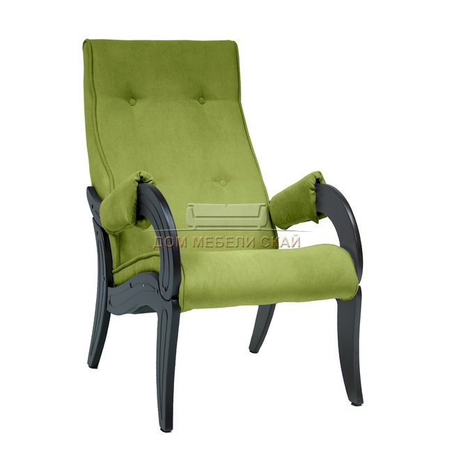 Кресло для отдыха Модель 701, венге/verona apple green