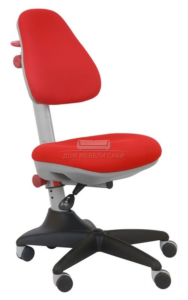 Кресло детское KD-2, красная ткань