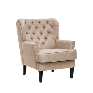 Кресло Leset Опера, рогожка бежевая Preston 260