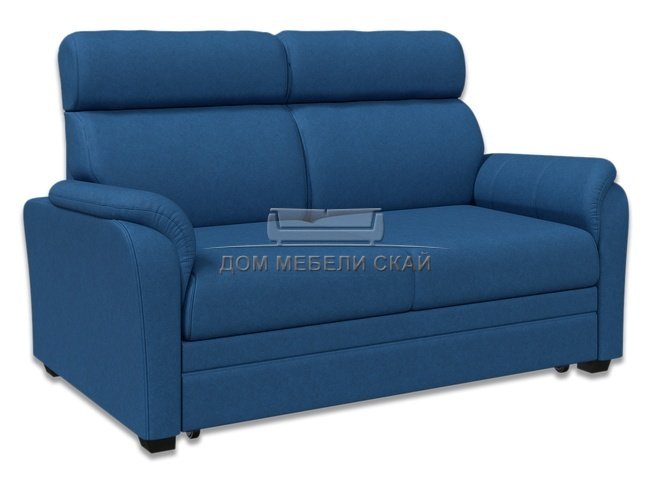 Диван-кровать Омега 1200, синяя рогожка