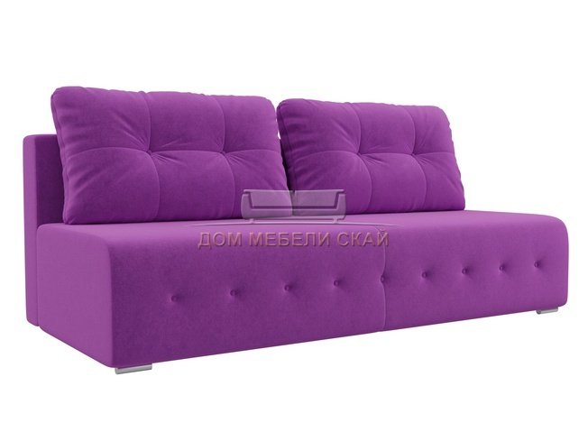Диван-кровать Лондон, фиолетовый/микровельвет
