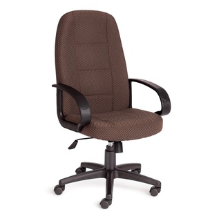 Кресло офисное СН747, жаккард темно-бежевого цвета