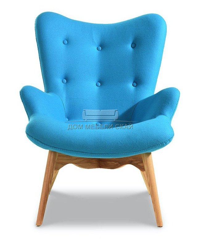 Дизайнерское кресло DC-917, голубое
