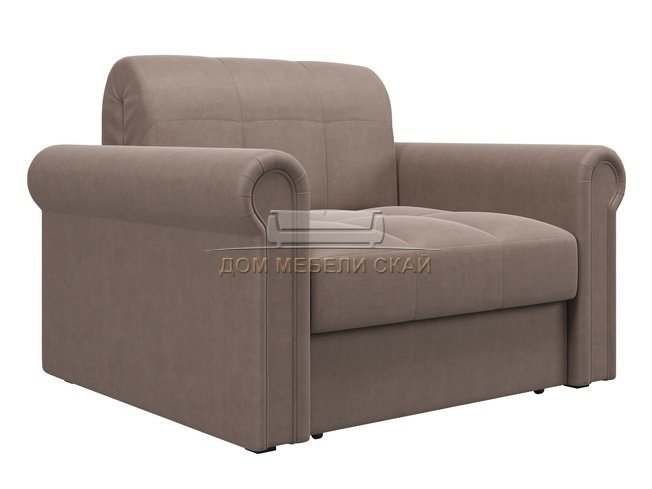 Кресло-кровать Палермо 800, коричневый velutto 22
