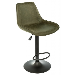 Барный стул Kozi, экокожа зеленого цвета