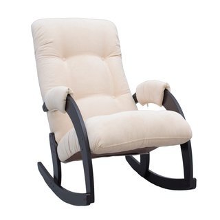 Кресло-качалка Модель 67, венге/verona vanilla