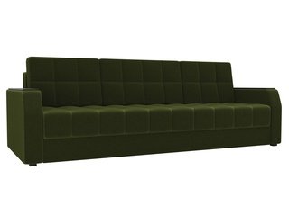 Диван-кровать Атлантида Б/С, зеленый/микровельвет