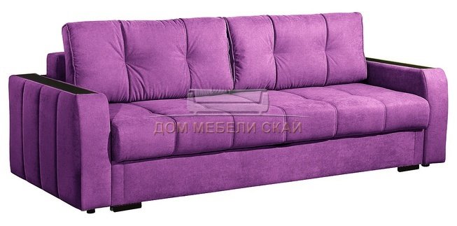 Диван-кровать Бостон, фиолетовый
