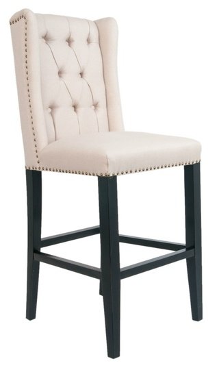 Барный стул Skipton, beige рогожка бежевого цвета