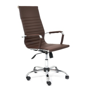 Кресло офисное Urban, экокожа коричневого цвета
