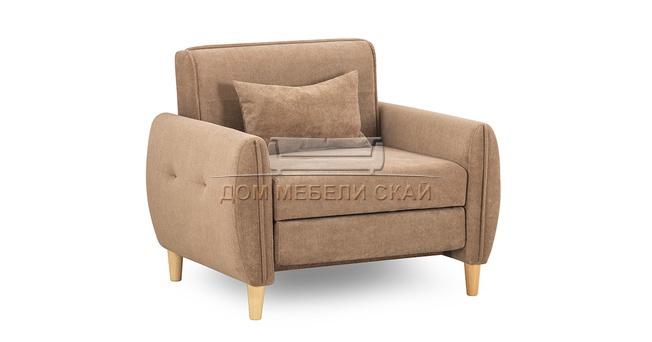 Кресло-кровать Анита, велюр бежевый ТД 373