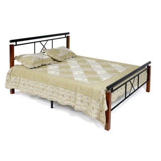 Кровать двуспальная металлическая EUNIS AT-9220 160x200
