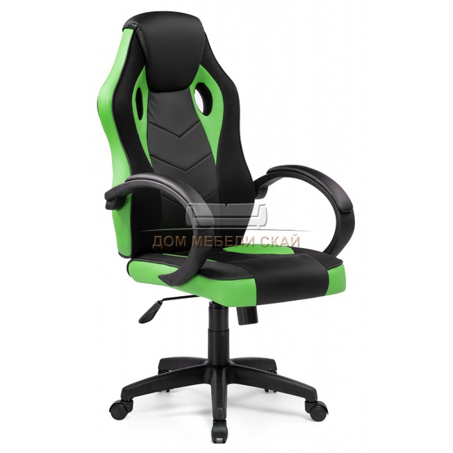 Компьютерное кресло Kard, черно-зеленое black/green