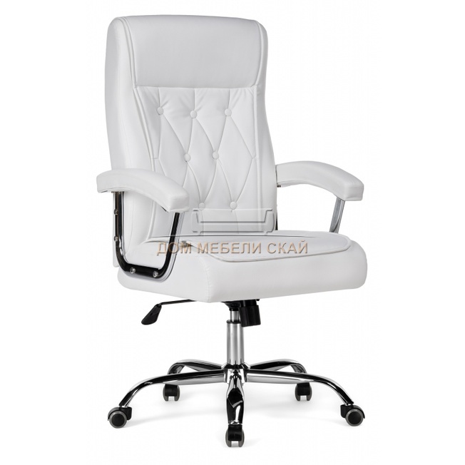 Компьютерное кресло Class, белая экокожа white