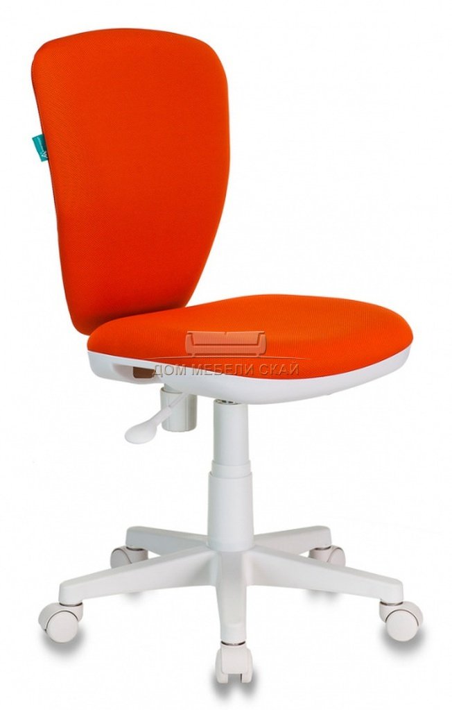 Кресло детское KD-W10, оранжевая ткань