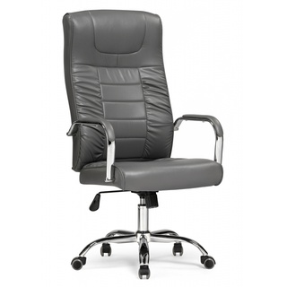Компьютерное кресло Longer, экокожа светло-серая light gray