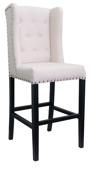 Барный стул Skipton, beige ver2 рогожка бежевого цвета