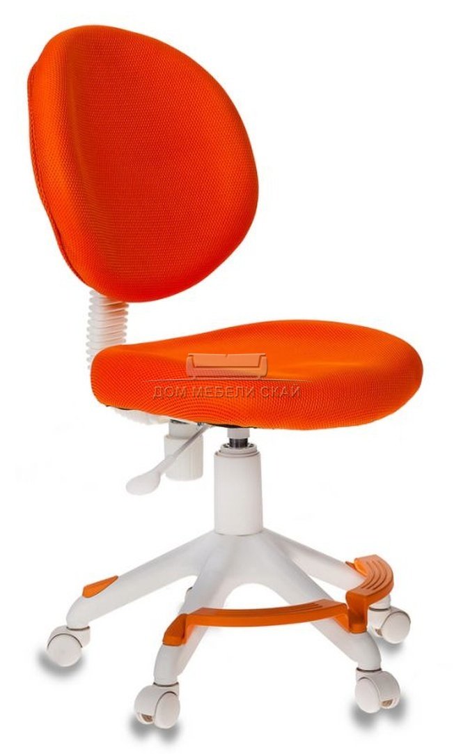 Кресло детское KD-W6-F, оранжевая ткань