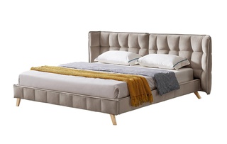 Кровать двуспальная 160х200 Husk, бежевый