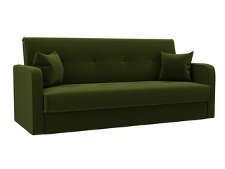 Диван-кровать Надежда, зеленый/микровельвет