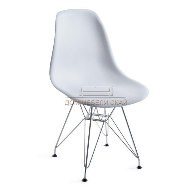 Стул Secret De Maison CINDY IRON CHAIR (EAMES) (mod. 002), пластиковый белого цвета