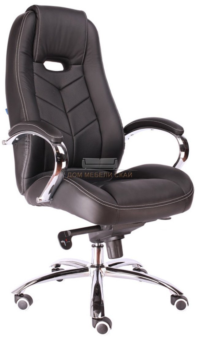 Кресло офисное Drift M, кожа черная